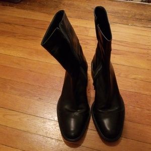 Banana Republic Black Leather Boots